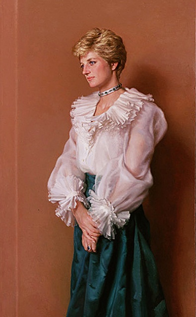портрет принцессы Дианы, автор Нельсон Шенкс, 1994 год