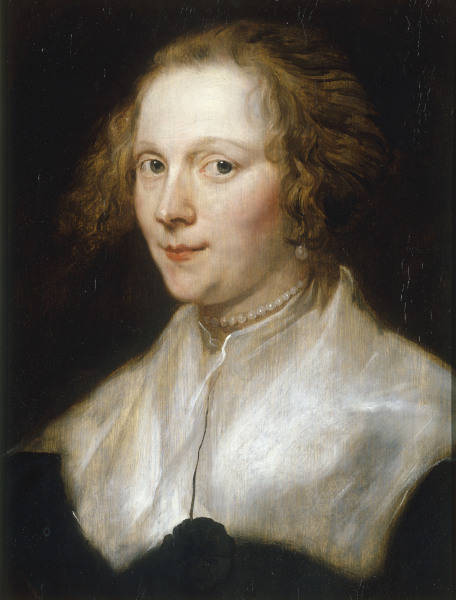 Anthonis van Dyck Portrait of a young woman