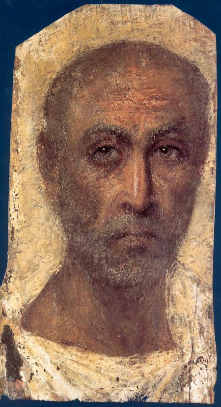 "Портрет пожилого мужчины" (конец I века н.э.)