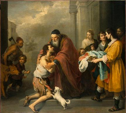 Бартоломео Эстебан Мурильо "Возвращение блудного сына" 1667-70 г.г.