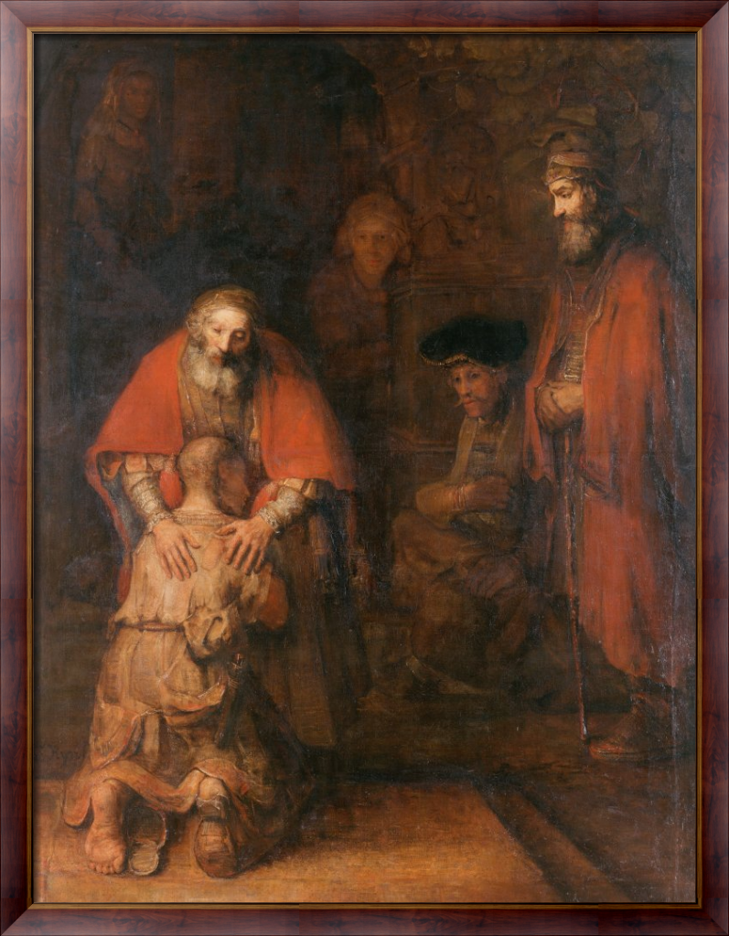 Рембрандт ван Рейн "Возвращение блудного сына" 
