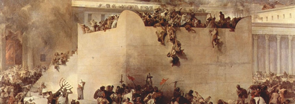 Франческо Хайес, Разрушение Иерусалимского храма