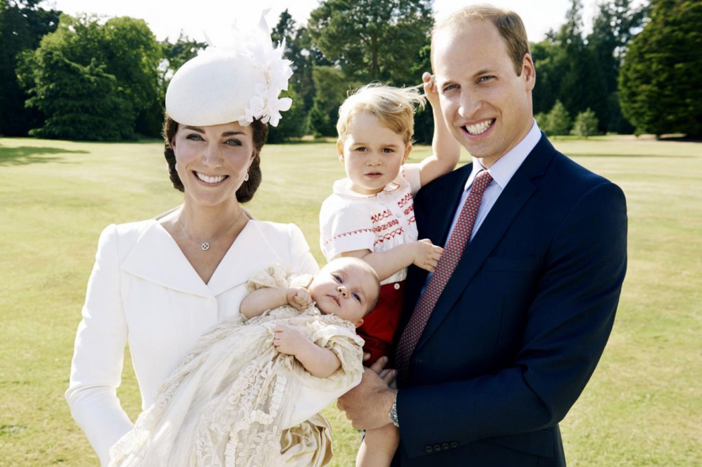 принц Уильям и Кейт Миддлтон с детьми