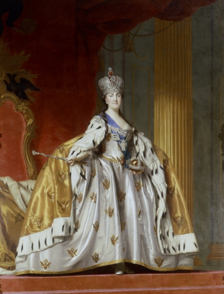 Vigilius Eriksen. Kaiserin Katharina II. von Rußland. 1762