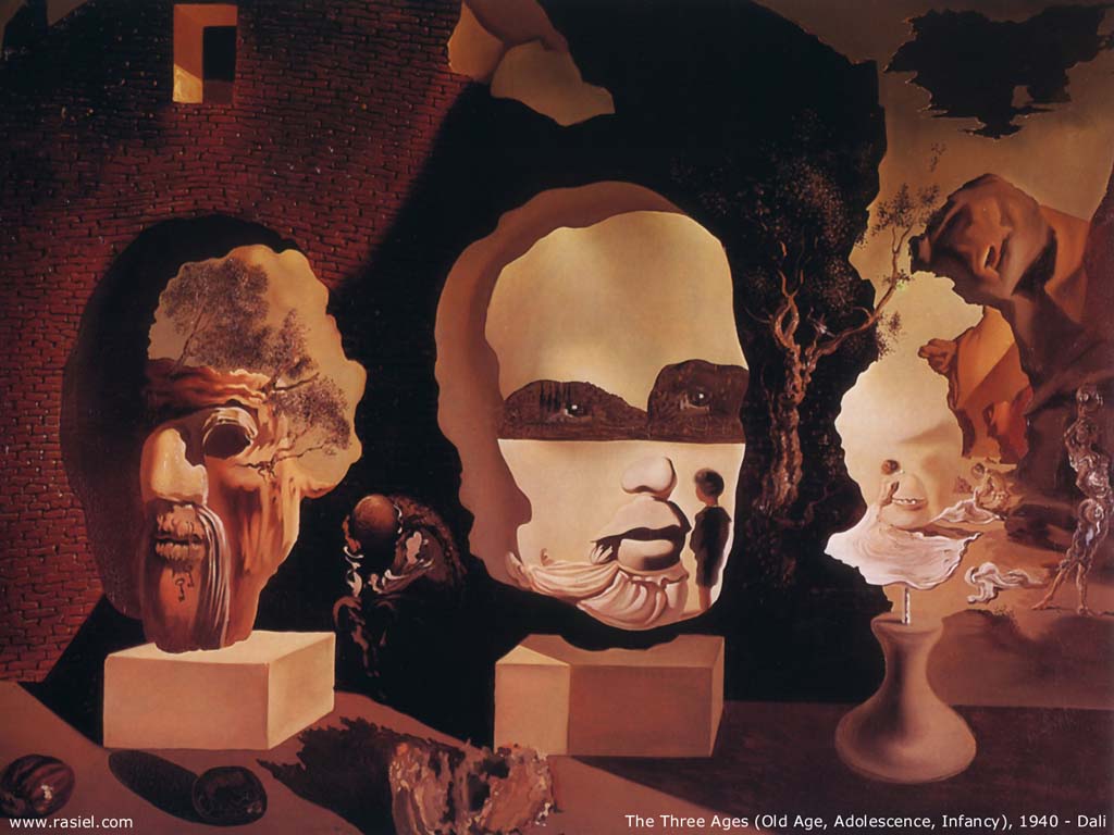 Salvador Dali The Three Ages