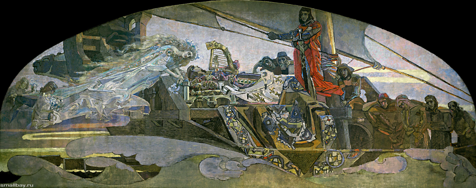 Врубель Михаил, картина "Принцесса Грёза"