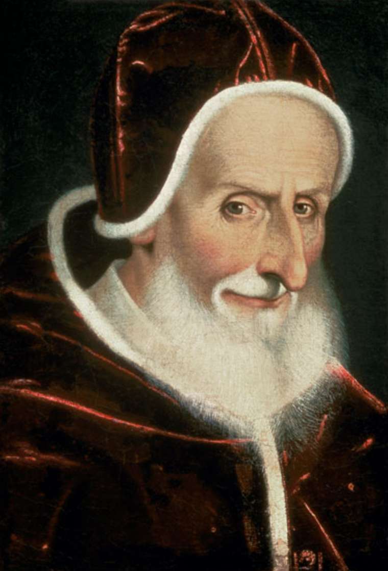 Scipione Pulzone - Portrait of Pope Pius V (Michele Ghislieri) (1504-72) 