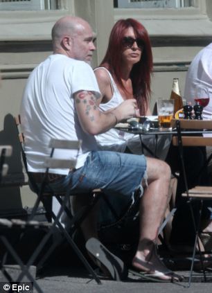 Gary Goldsmith and his fourth wife Julie-Ann Brown having lunch near their £1.7million Marlybone house