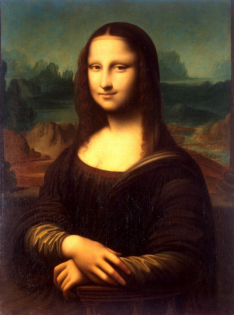 Леонардо да Винчи "Мона Лиза" ("Джоконда", ок. 1503)