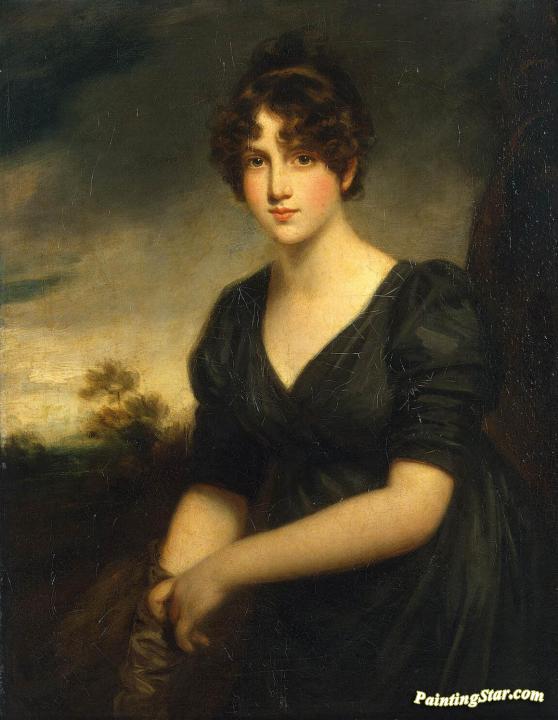 Portrait of Miss Frances Vinicombe Artwork by John Opie