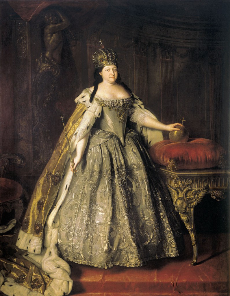 Луи Каравакк Портрет императрицы Анны Иоанновны 1730